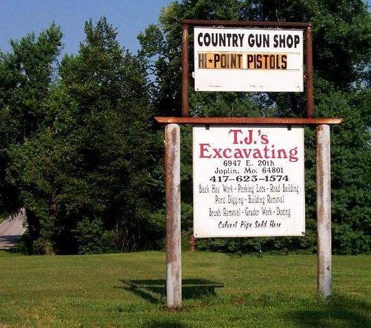 our business sign